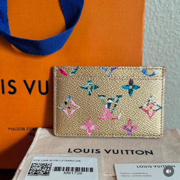 Louis Vuitton Monogram Limited Edition Garden Cardholder - Picture 7 of 7